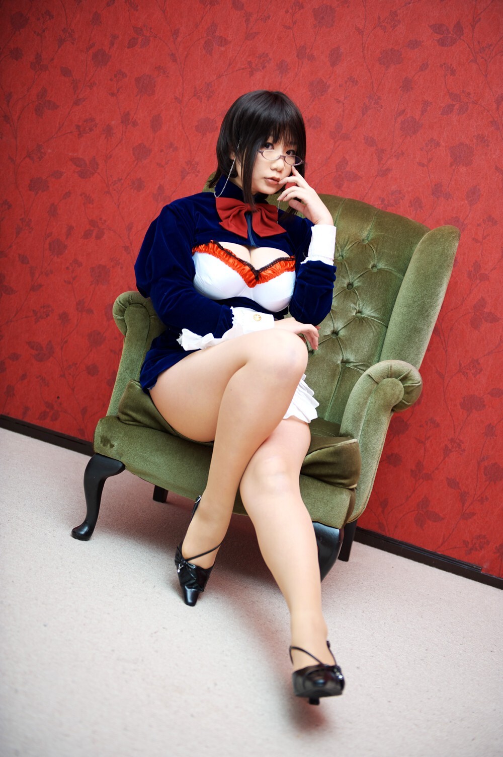 [Cosplay] 2013.03.28 Sexy Maid - Big Tits 1